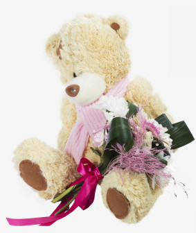 Romantic Teddy Bear Image